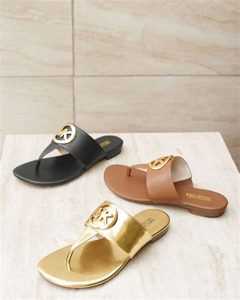 tongs michael kors|Michael kors thong sandals + FREE SHIPPING .